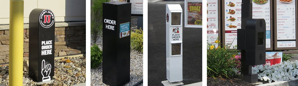Communication systems for ordering in a drive-thru, provided by National Sign Systems